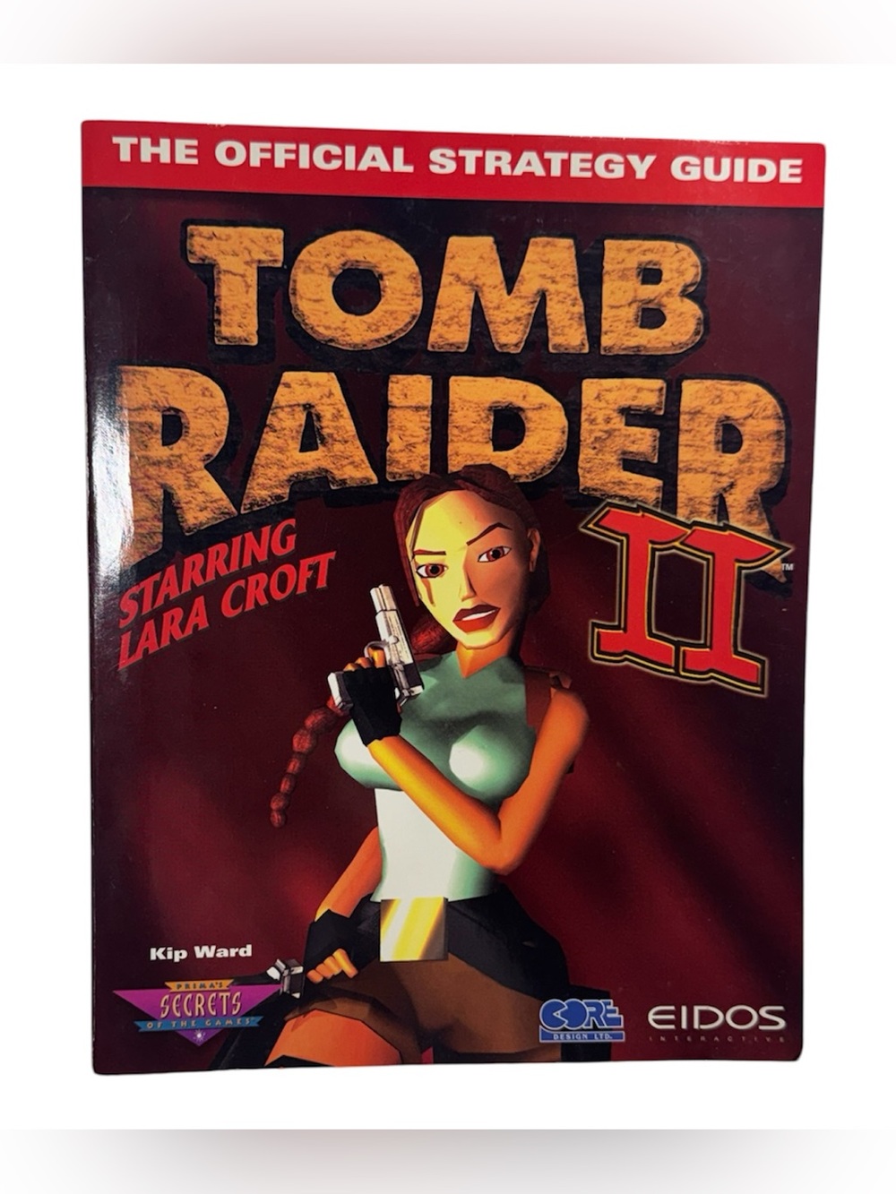Tomb Raider 2 the official strategy guide book in color, in perfect condition!